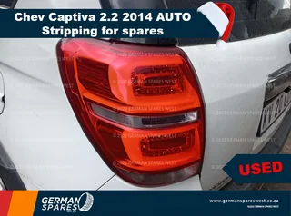 2014 Chev Captiva 2.2 Automatic Stripping for spares