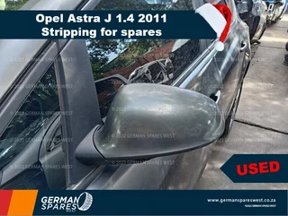 2011 Opel Astra J 1.4 Manual Stripping for spares