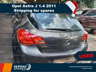 2011 Opel Astra J 1.4 Manual Stripping for spares