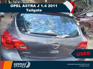 Opel Astra J 1.4 2011 USED Tailgate for sale