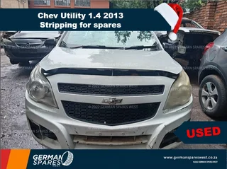 Chev Utility 1.4 2013 stripping for spares