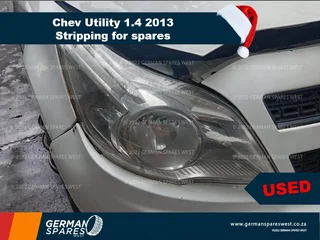 Chev Utility 1.4 2013 stripping for spares