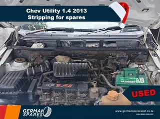 Chev Utility 1.4 2013 stripping for spares