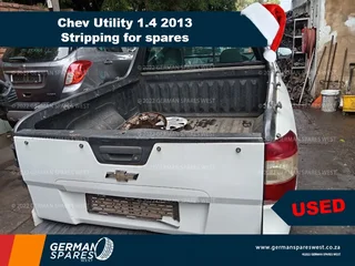Chev Utility 1.4 2013 stripping for spares