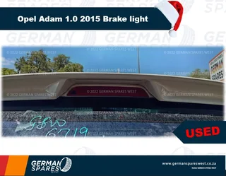 Opel Adam 1.0 2015 USED Brake light for sale