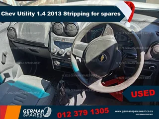 2013 Chevrolet Utility 1.4 Stripping for spares