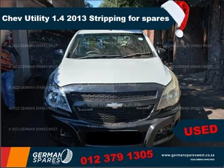 2013 Chevrolet Utility 1.4 Stripping for spares