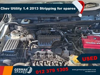 2013 Chevrolet Utility 1.4 Stripping for spares