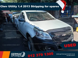 2013 Chevrolet Utility 1.4 Stripping for spares
