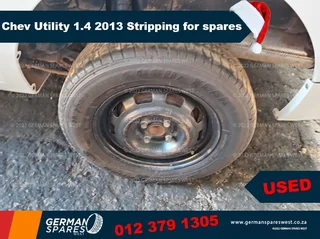 2013 Chevrolet Utility 1.4 Stripping for spares