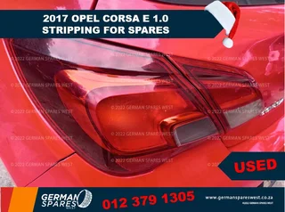 2017 Opel Corsa E 1.0 Stripping for USED Spares