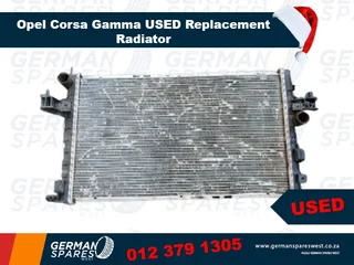 Opel Corsa Gamma USED Replacement Radiator for sale