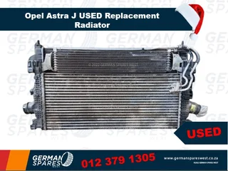 Opel Astra J USED Replacement Radiator for sale