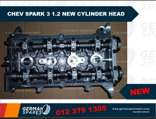 Chev Spark 3 1.2 New Cylinder Head