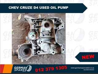 Chev Cruze D4 Used Oil Pump