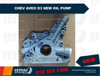 Chev Aveo D3 New Oil Pump