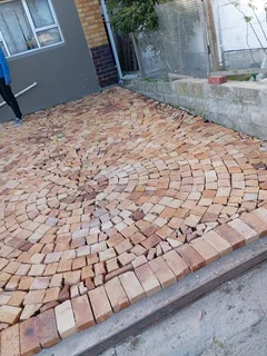 Clay Rok Half Brick Paving Supply And Installation