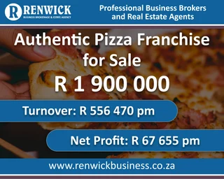 Business for Sale: Authentic Pizza Franchise