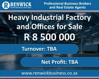 Commercial Property: Heavy Industrial Factory &amp; Offices