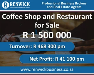 Business for Sale: Coffee Shop and Restaurant