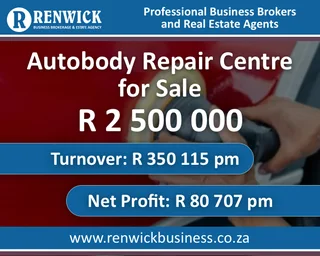 Business for Sale: Autobody Repair Centre