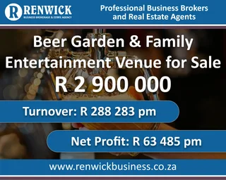 Business for Sale: Beer Garden &amp; Family Entertainment Venue