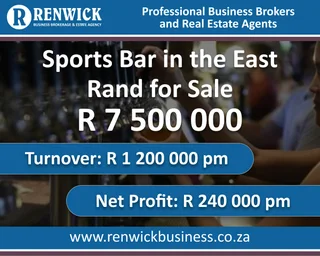 Business for Sale: Sports Bar