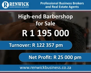 Business for Sale: High-end Barbershop