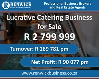 Business for Sale: Lucrative Catering Business
