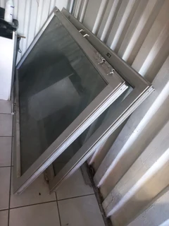 Aluminum doors