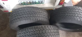 ×3 Tyres for sale 265/60 18