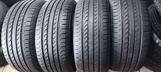 265/50/20 Goodyear EfficientGrip brand new tyres set R15000.