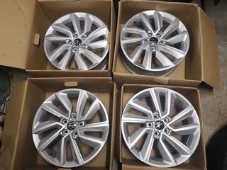 16inch VW T-Cross original new mags set for R6000(5x100pcd).
