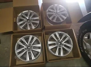 15inch VW POLO original new mags set for R4500(5x100pcd).