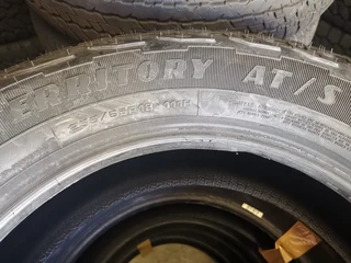 255/65/18 Goodyear Wrangler Territory A/Ts brand new set R7500