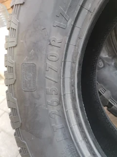 265/70/17 General Grabber AT3 brand new set R12000.