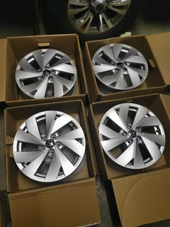 16inch VW T-Cross OEM brand new set  R6000 (5x100pcd)Will also fit on All Polos,