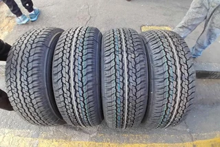 265/60/18 Dunlop Grandtrek A/T brand new set R7500.