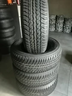 265/65/17 Dunlop Grandtre A/T25 brand new set R7500.