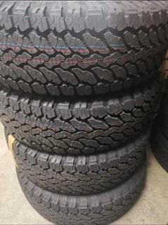 All Terrain 265 70 17 General Grabber AT3 brand new set R12000