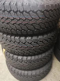 General Grabber AT3 265 70 17 brand new set for R12000.Collection in Midrand