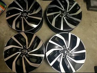 15inch VW Polo TSi/ Vivo OEM rims new set for R5500