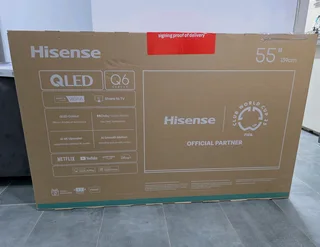Hisense 55inch Qled 4k Smart TV Brand New Sealed