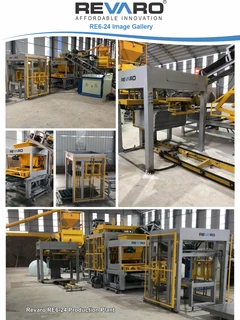 Brick block and paver making machines by Revaro