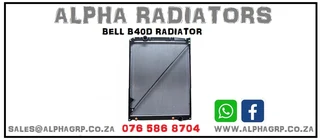 Bell B40D Radiator, Radiators