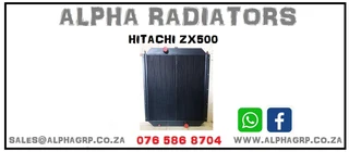 Hitachi ZX500 Radiator, Radiators