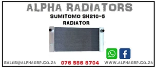 Sumitomo SH210 Radiator, Radiators