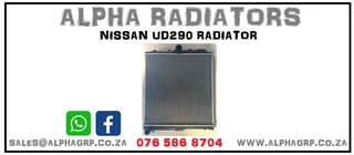 Nissan Ud290 Radiator, Radiators
