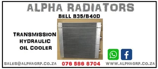 Bell Transmission Hydraulic Oil Cooler, Radiator, Radiators