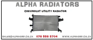 Chevrolet Utility Radiator, Radiators
